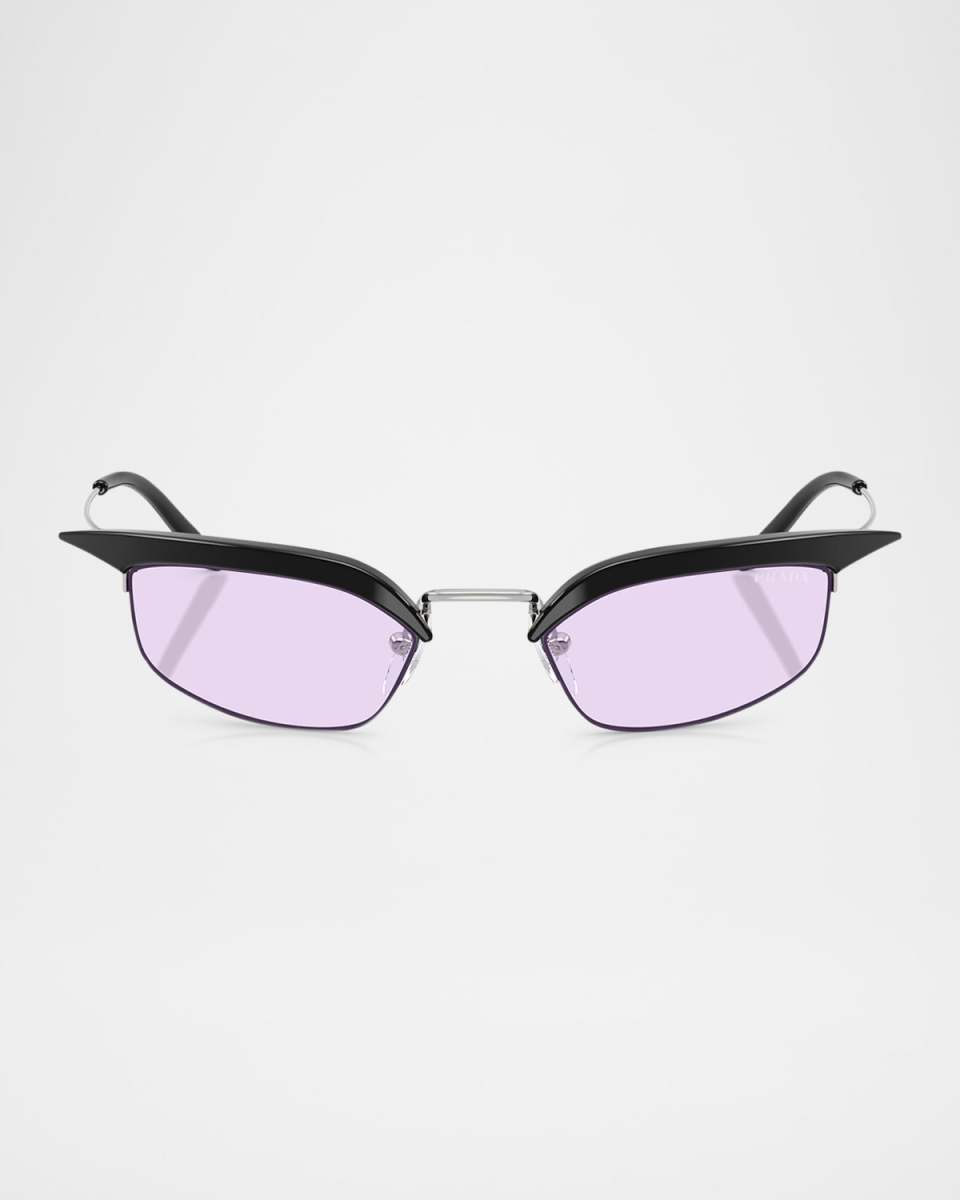 B50S Rectangle Metal Sunglasses